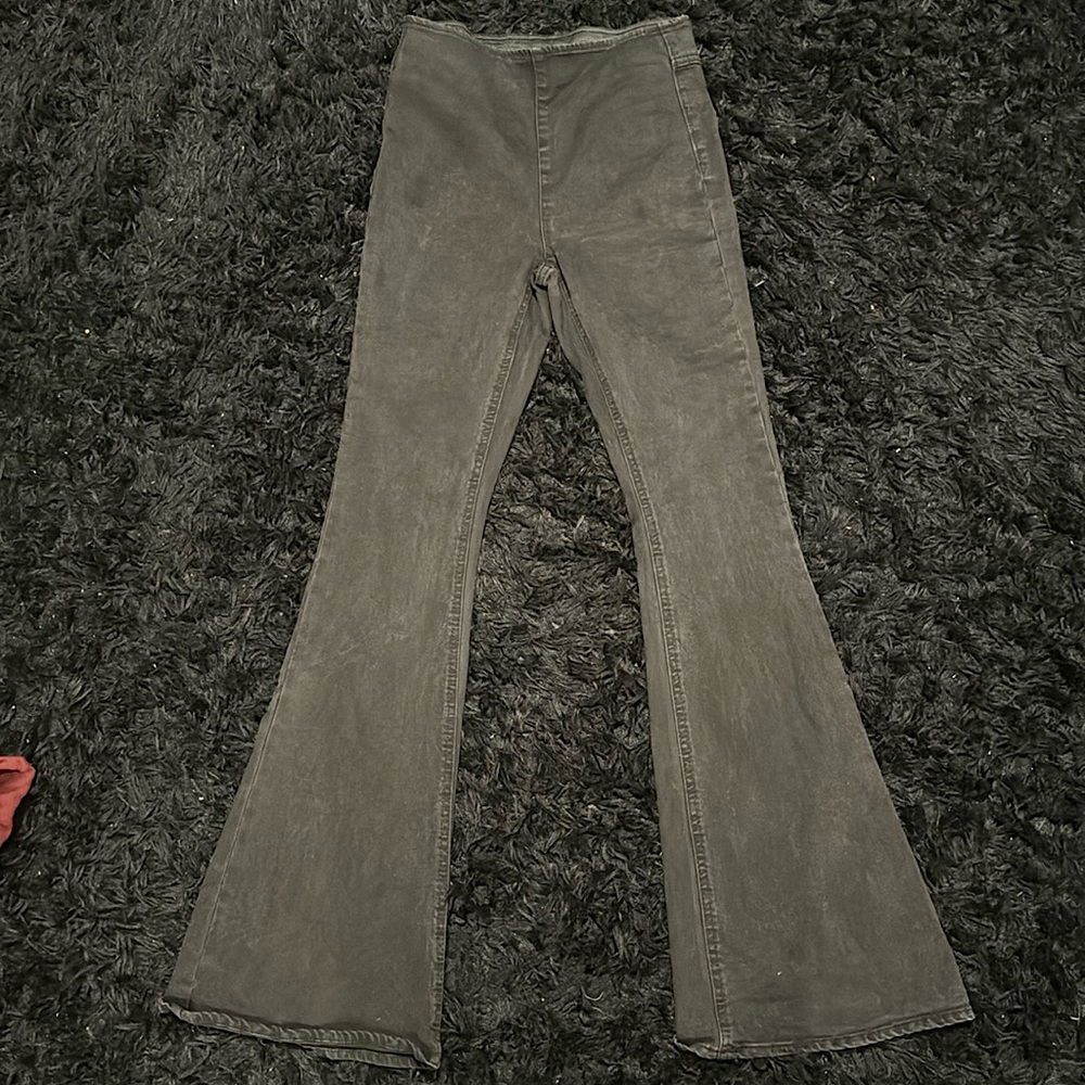 Black Flare Jeans
